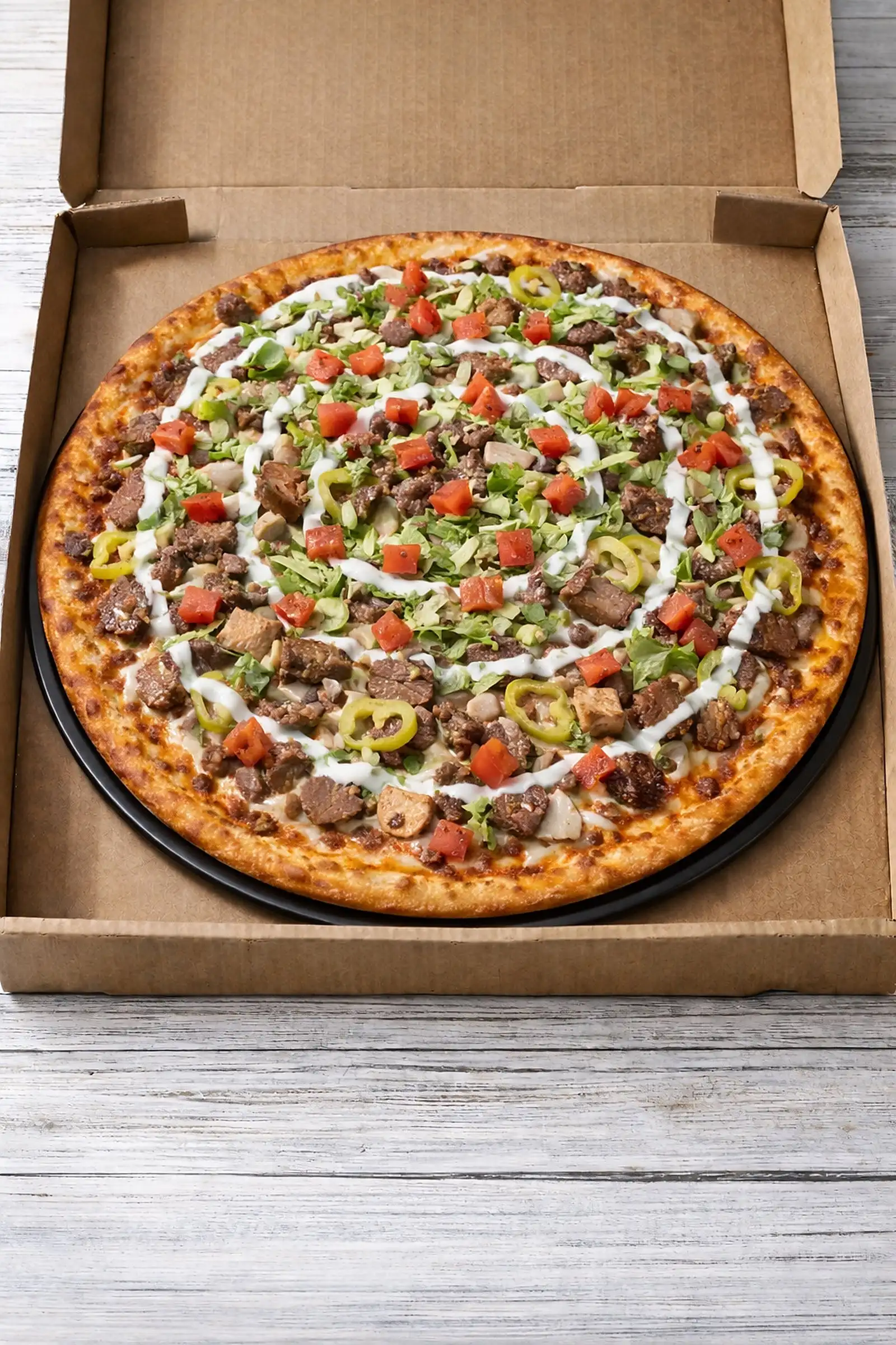 Gyro Pizza.